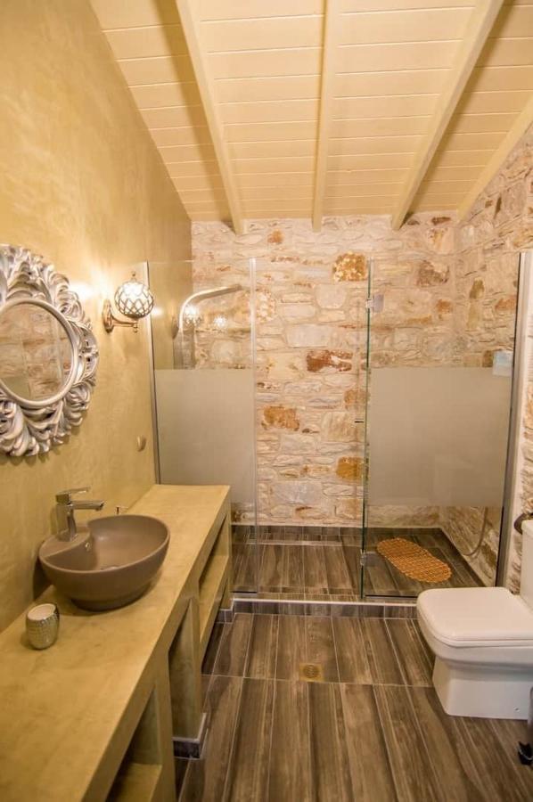 Villa Kastro Stone House Skala Potamia  Exterior foto